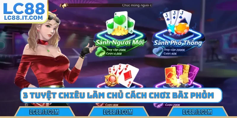 cách chơi bài phỏm
